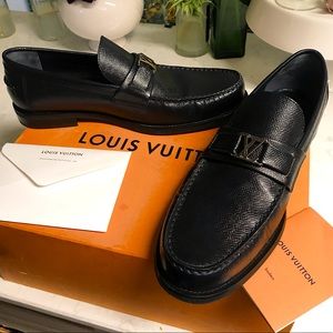 Authentic men’s Louis Vuitton loafers, size 10.5